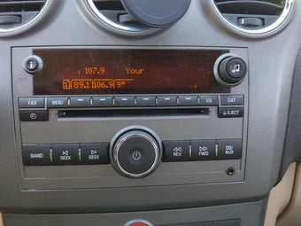 compare product 2008 Saturn Vue Radio AM FM Cd Player Receiver Replacement Fits OEM Used Auto Parts