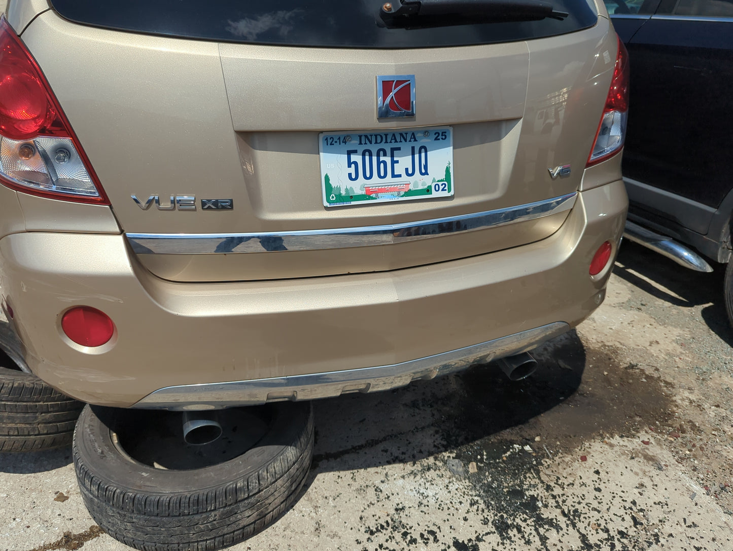 2008-2010 Saturn Vue Rear Bumper Assembly Oem - Oemusedautoparts1.com