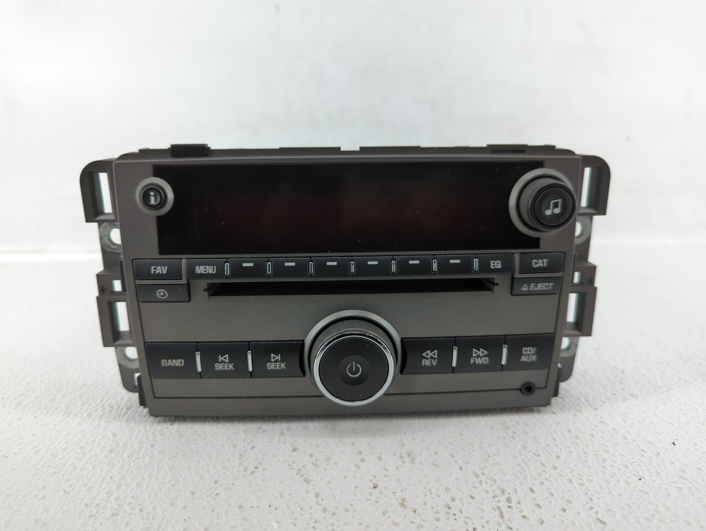 2008 Saturn Vue Radio AM FM Cd Player Receiver Replacement P/N:25866724 20790697, 25956992, 25875839 Fits OEM Used Auto Part