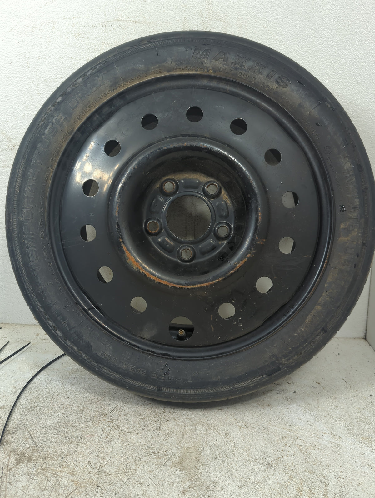 2002-2010 Saturn Vue Spare Donut Tire Wheel Rim Oem 5033393 - Oemusedautoparts1.com