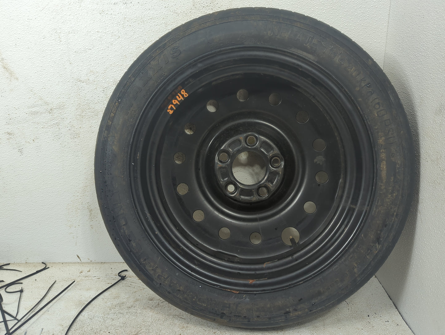 2002-2010 Saturn Vue Spare Donut Tire Wheel Rim Oem 5033393 - Oemusedautoparts1.com