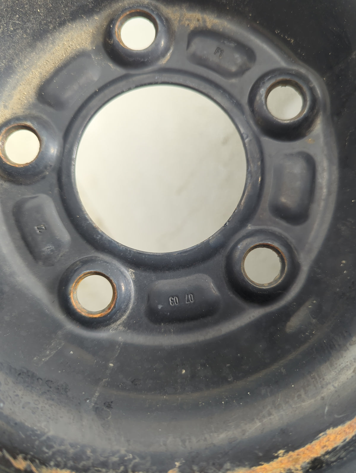 2002-2010 Saturn Vue Spare Donut Tire Wheel Rim Oem 5033393 - Oemusedautoparts1.com
