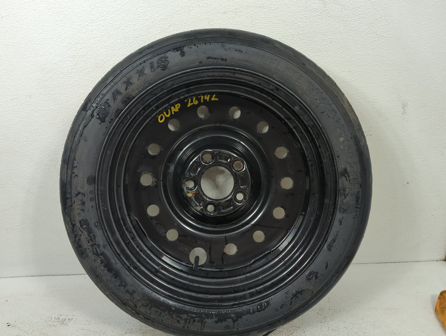 2008 Saturn Vue Spare Donut Tire Wheel Rim Oem - Oemusedautoparts1.com
