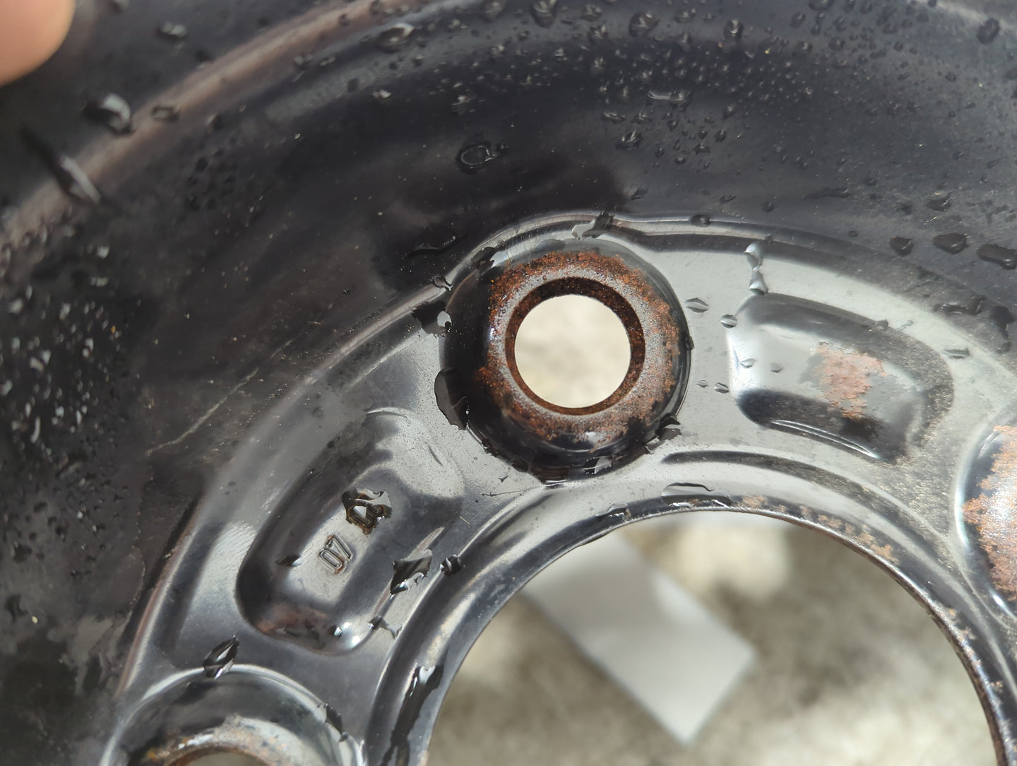 2008 Saturn Vue Spare Donut Tire Wheel Rim Oem - Oemusedautoparts1.com