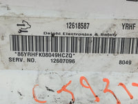 2008-2010 Saturn Vue PCM Engine Control Computer ECU ECM PCU OEM P/N:12607096 12618587 Fits Fits 2005 2006 2007 2008 2009 20