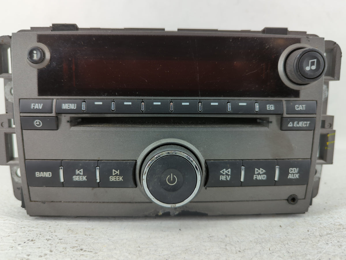 2008-2008 Saturn Vue Am Fm Cd Player Radio Receiver 515505 - Oemusedautoparts1.com
