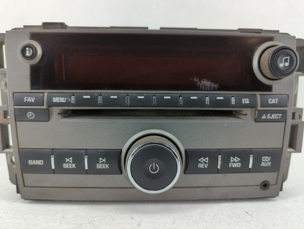 2008-2008 Saturn Vue Am Fm Cd Player Radio Receiver 554435 - Oemusedautoparts1.com