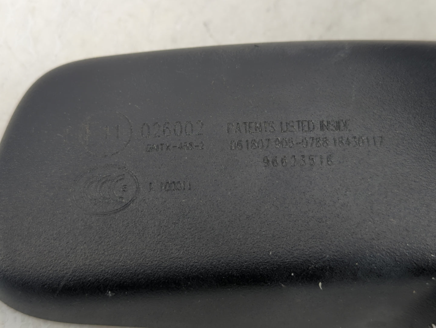 2008 Saturn Vue Interior Rear View Mirror Replacement OEM P/N:96603516 E11026002 Fits OEM Used Auto Parts - Oemusedautoparts