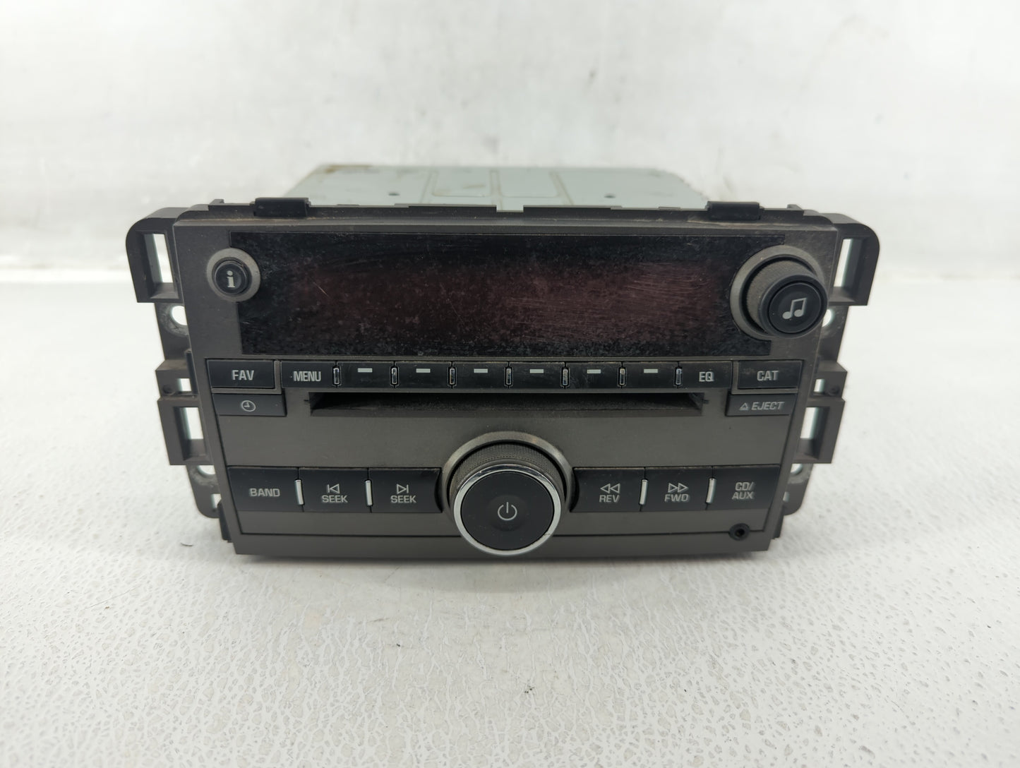 2008 Saturn Vue Radio AM FM Cd Player Receiver Replacement P/N:25866724 Fits OEM Used Auto Parts - Oemusedautoparts1.com