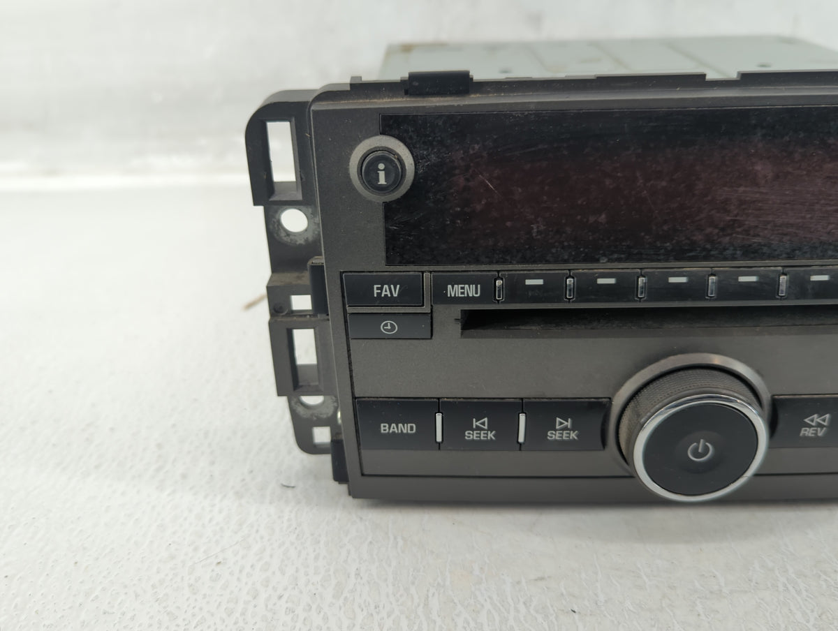 2008 Saturn Vue Radio AM FM Cd Player Receiver Replacement P/N:25866724 OEM Used Auto Parts - Oemusedautoparts1.com