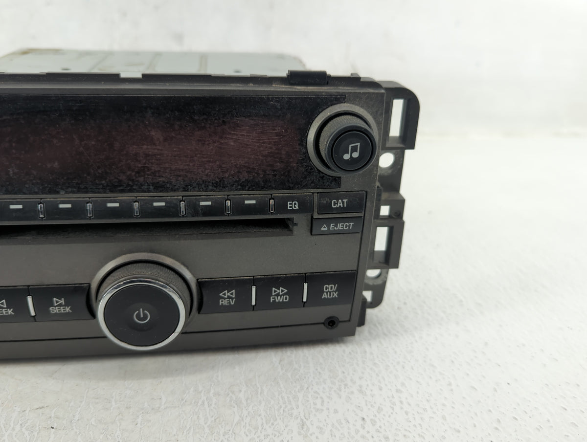 2008 Saturn Vue Radio AM FM Cd Player Receiver Replacement P/N:25866724 OEM Used Auto Parts - Oemusedautoparts1.com