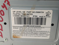 2008 Saturn Vue Radio AM FM Cd Player Receiver Replacement P/N:25866724 Fits OEM Used Auto Parts - Oemusedautoparts1.com