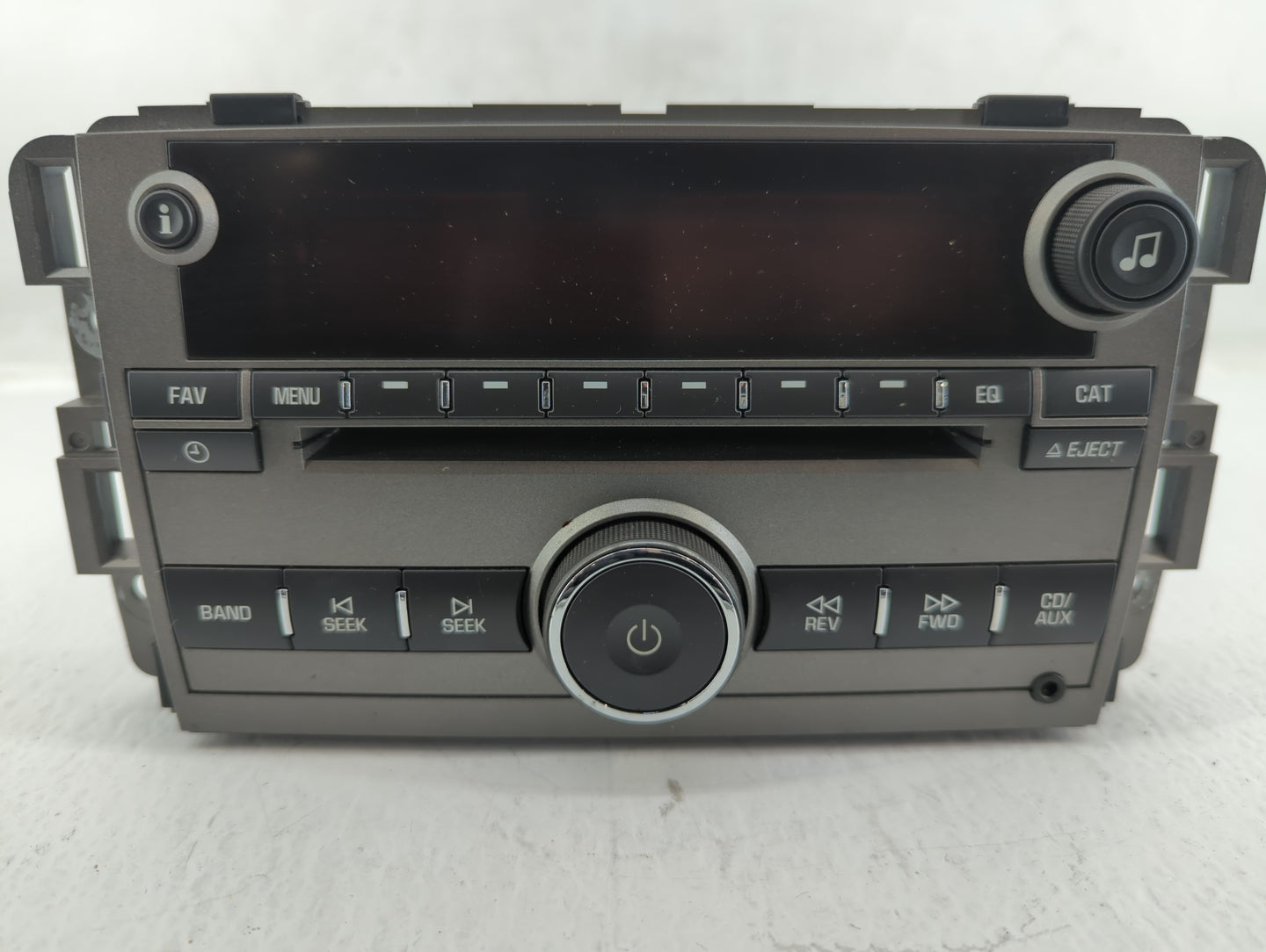 2008 Saturn Vue Radio AM FM Cd Player Receiver Replacement P/N:25956992 Fits OEM Used Auto Parts - Oemusedautoparts1.com