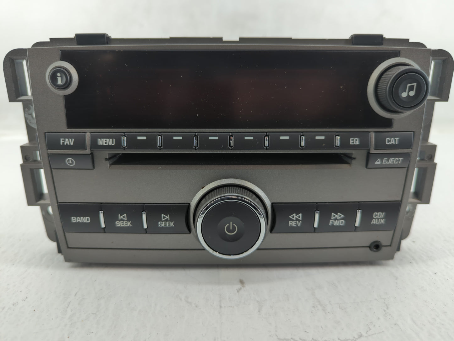 2008 Saturn Vue Radio AM FM Cd Player Receiver Replacement P/N:25956992 Fits OEM Used Auto Parts - Oemusedautoparts1.com