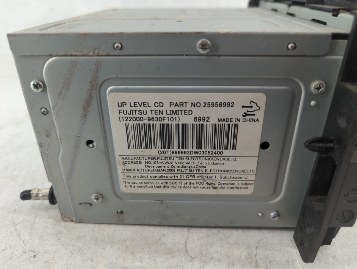 2008-2008 Saturn Vue Am Fm Cd Player Radio Receiver 655066 - Oemusedautoparts1.com