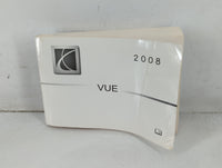 2008 Saturn Vue Owners Manual Book Guide P/N:15863775 A OEM Used Auto Parts - Oemusedautoparts1.com