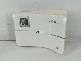compare product 2008 Saturn Vue Owners Manual Book Guide P/N:15863775 A OEM Used Auto Parts