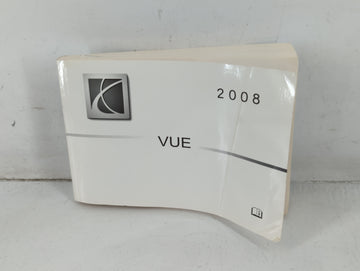 2008 Saturn Vue Owners Manual Book Guide P/N:15863775 A OEM Used Auto Parts - Oemusedautoparts1.com