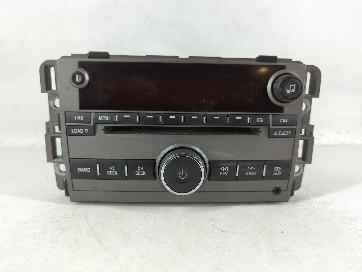 2008 Saturn Vue Radio AM FM Cd Player Receiver Replacement P/N:25875840 Fits OEM Used Auto Parts - Oemusedautoparts1.com