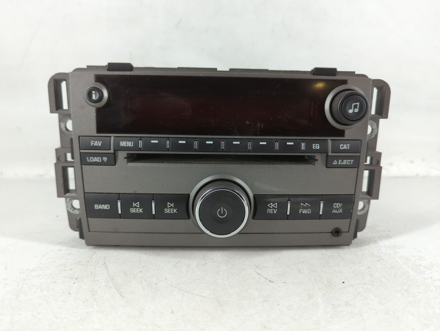 2008 Saturn Vue Radio AM FM Cd Player Receiver Replacement P/N:25875840 Fits OEM Used Auto Parts - Oemusedautoparts1.com