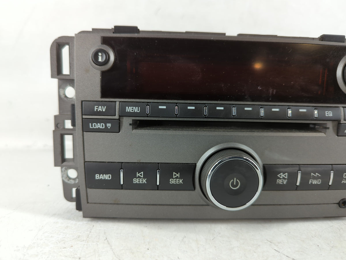 2008 Saturn Vue Radio AM FM Cd Player Receiver Replacement P/N:25875840 Fits OEM Used Auto Parts - Oemusedautoparts1.com