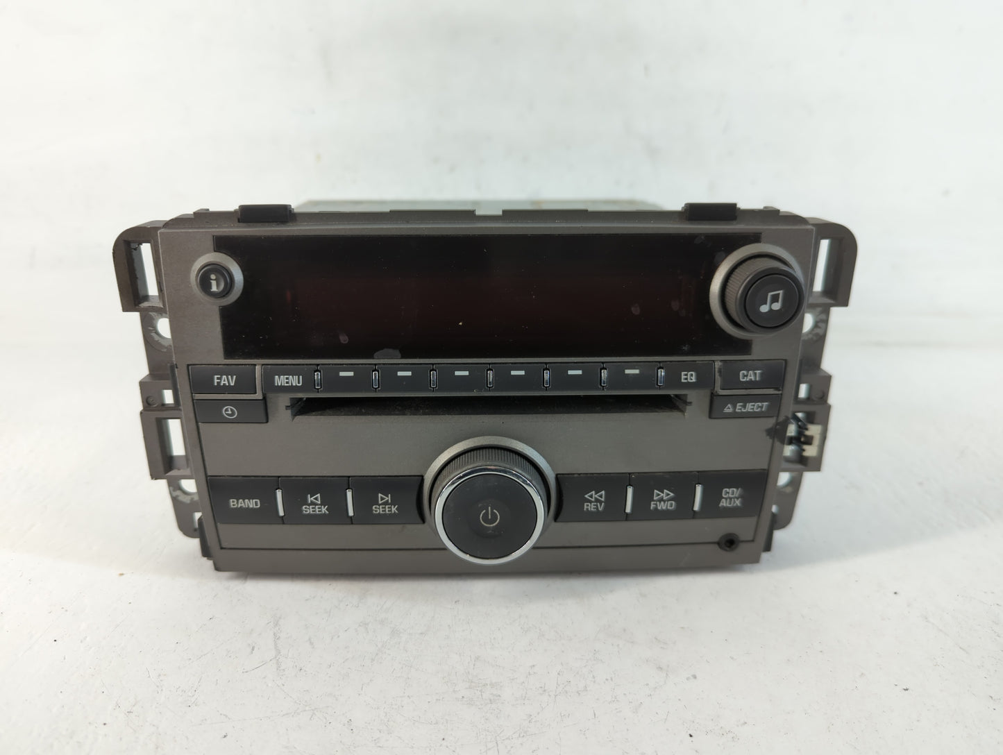 2008 Saturn Vue Radio AM FM Cd Player Receiver Replacement P/N:25956992 Fits OEM Used Auto Parts - Oemusedautoparts1.com