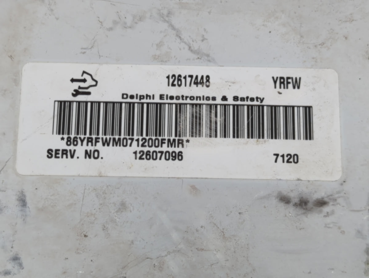 2008-2010 Saturn Vue PCM Engine Control Computer ECU ECM PCU OEM P/N:12617448 12607096 Fits Fits 2005 2006 2007 2008 2009 20