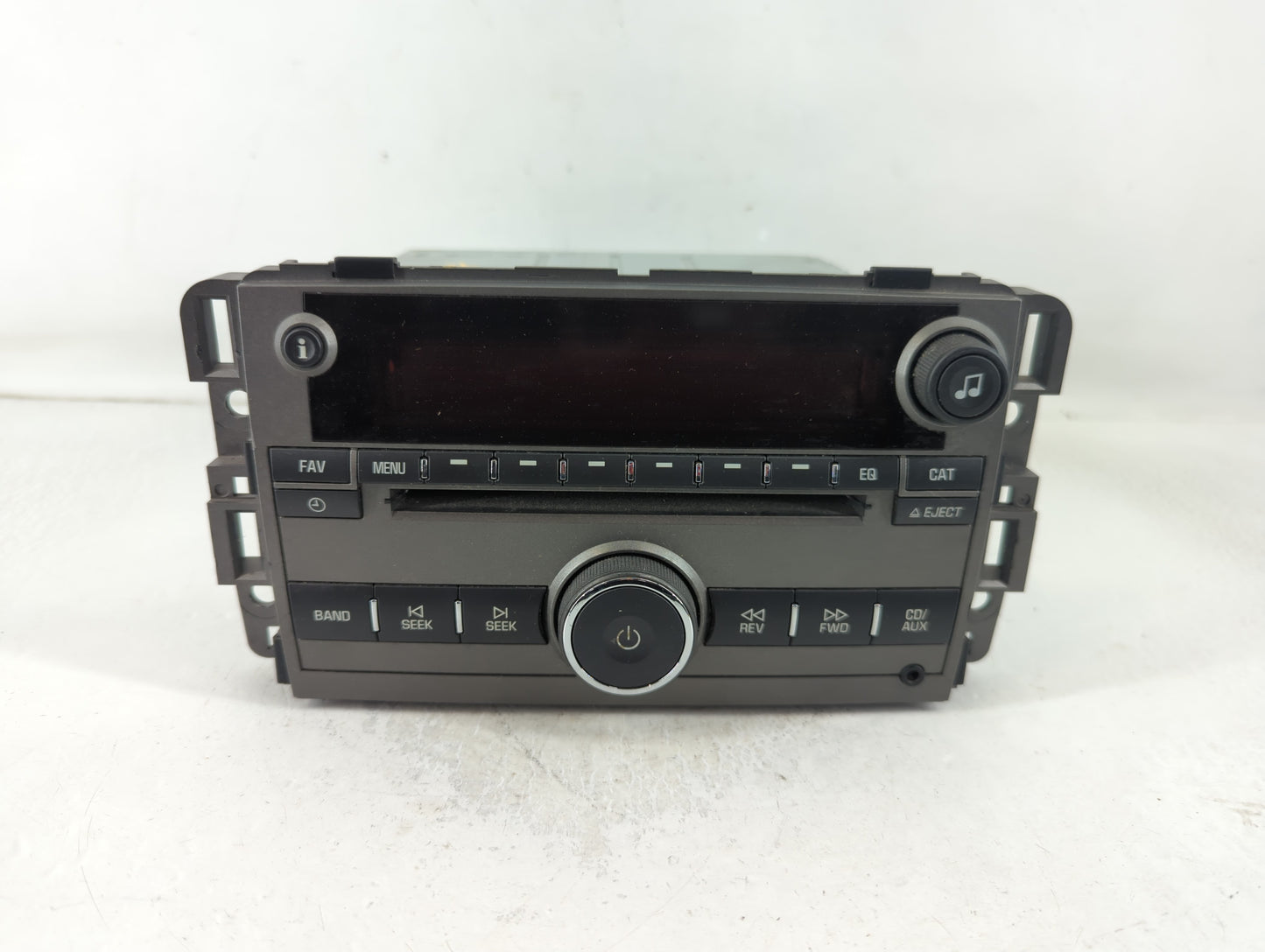 2008 Saturn Vue Radio AM FM Cd Player Receiver Replacement P/N:25875839 Fits OEM Used Auto Parts - Oemusedautoparts1.com