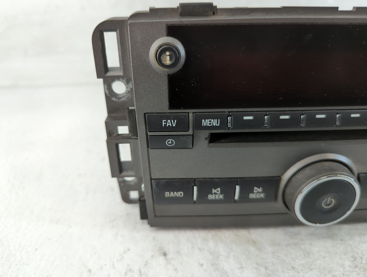 2008 Saturn Vue Radio AM FM Cd Player Receiver Replacement P/N:25866724 OEM Used Auto Parts - Oemusedautoparts1.com