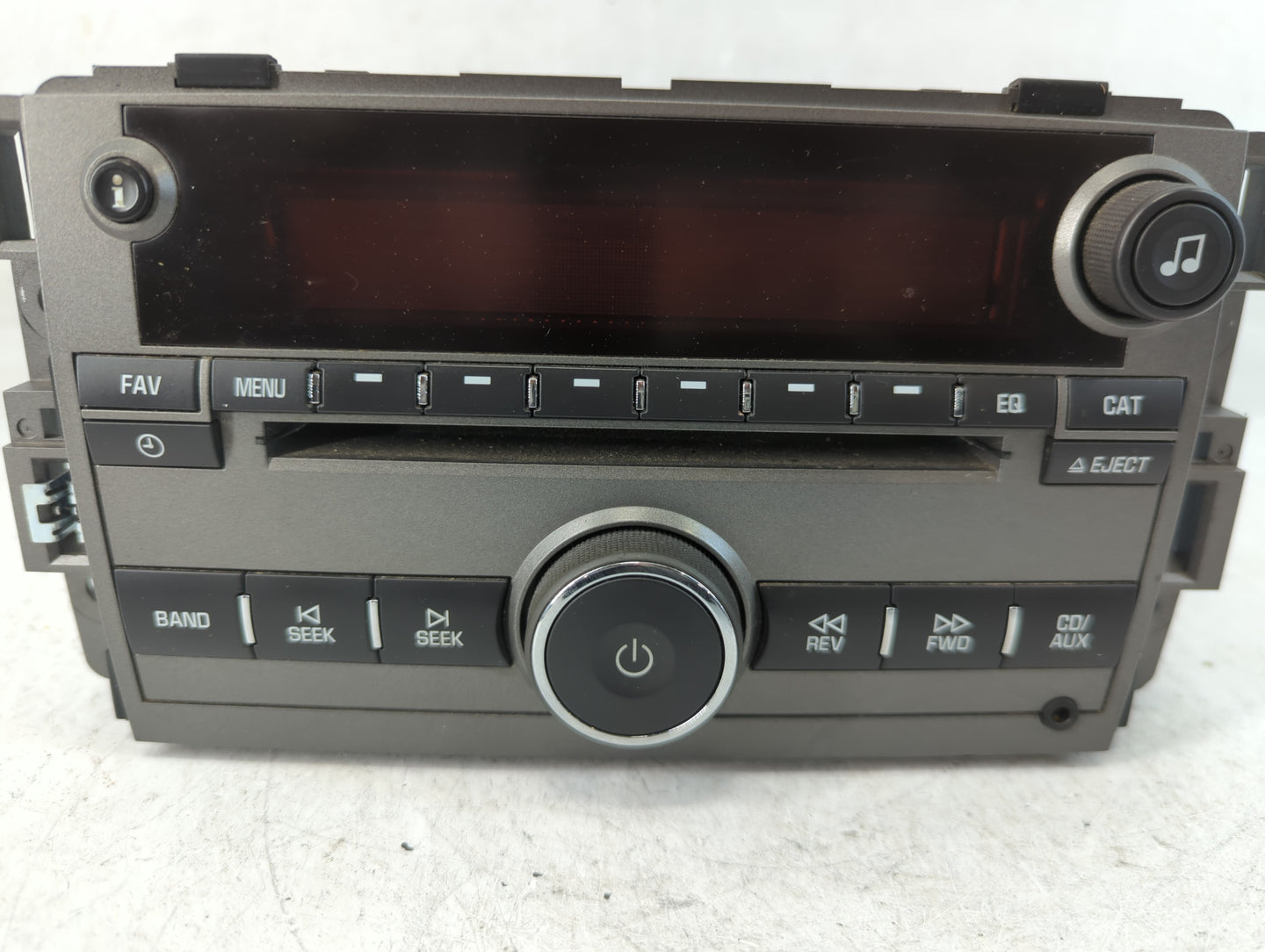 2008 Saturn Vue Radio AM FM Cd Player Receiver Replacement P/N:25956992 Fits OEM Used Auto Parts - Oemusedautoparts1.com