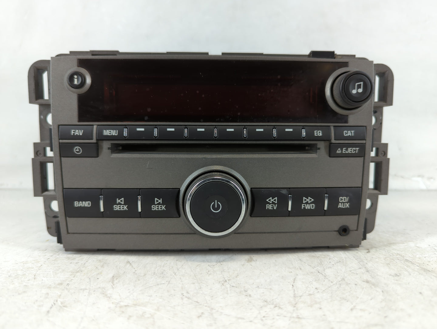 2008-2009 Saturn Vue Radio AM FM Cd Player Receiver Replacement P/N:25956992 Fits Fits 2008 2009 OEM Used Auto Parts - Oemus