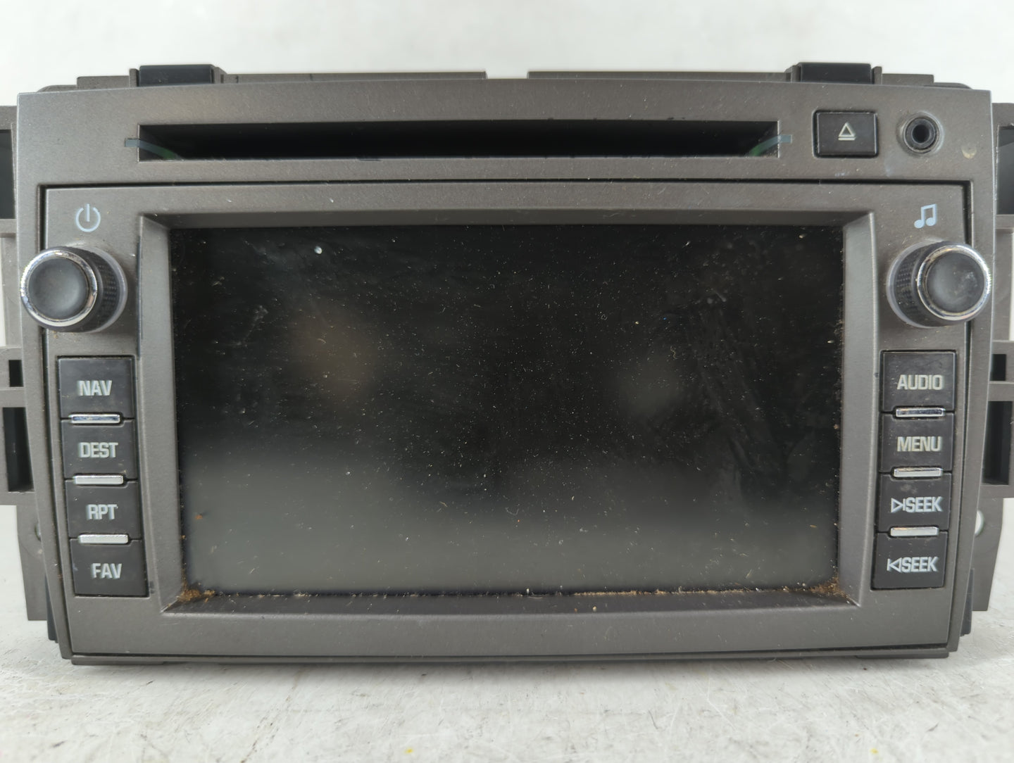 2008-2009 Saturn Vue Radio AM FM Cd Player Receiver Replacement P/N:15942546 Fits Fits 2008 2009 OEM Used Auto Parts - Oemus