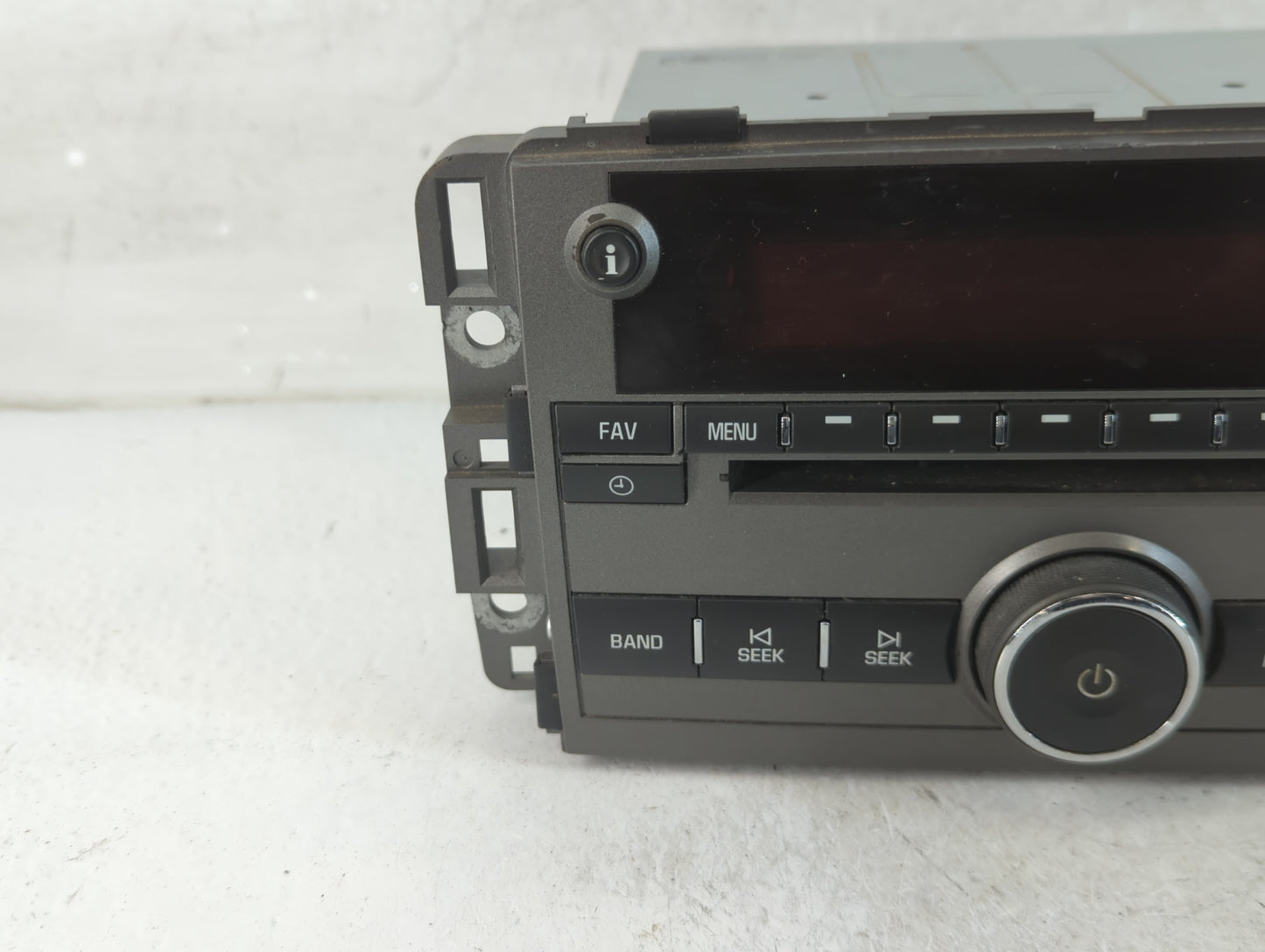 2008-2009 Saturn Vue Radio AM FM Cd Player Receiver Replacement Fits Fits 2008 2009 OEM Used Auto Parts - Oemusedautoparts1.
