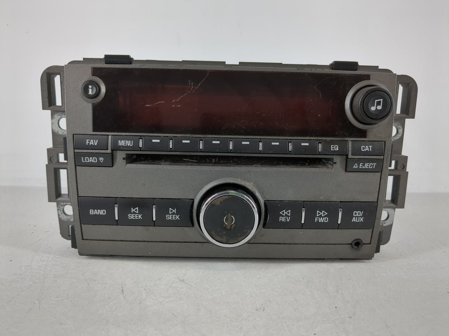 2008 Saturn Vue Radio AM FM Cd Player Receiver Replacement P/N:25866725 Fits OEM Used Auto Parts - Oemusedautoparts1.com