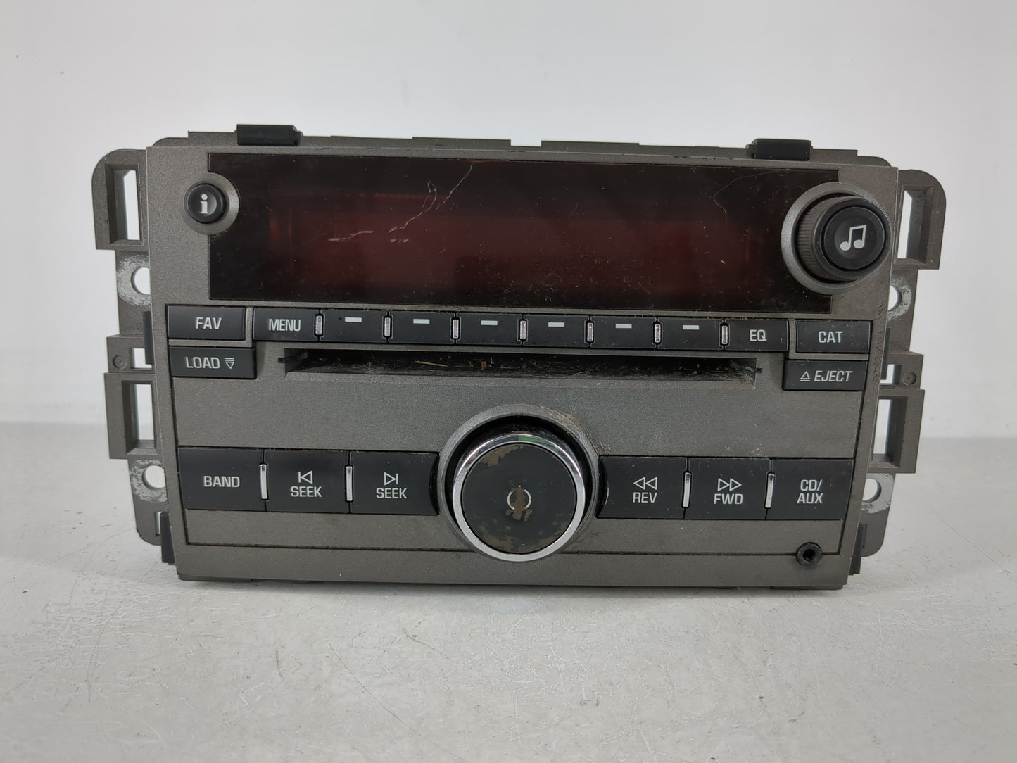 2008 Saturn Vue Radio AM FM Cd Player Receiver Replacement P/N:25866725 Fits OEM Used Auto Parts - Oemusedautoparts1.com