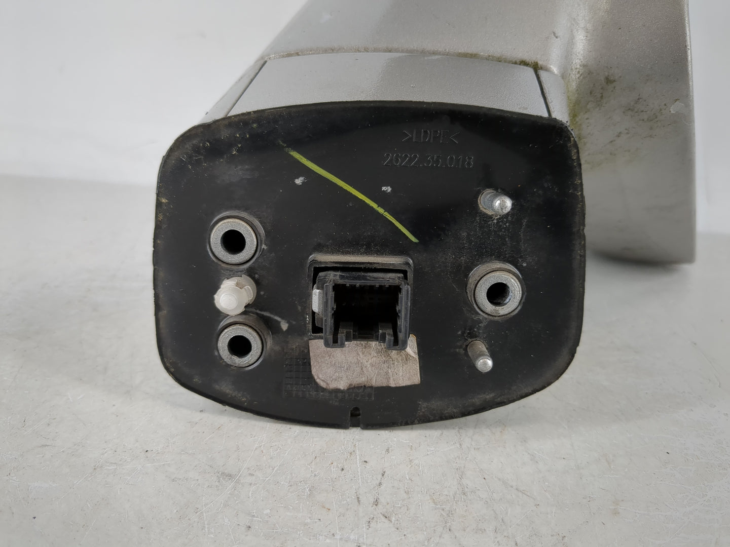 2008-2010 Saturn Vue Passenger Right Side View Manual Door Mirror Grey - Oemusedautoparts1.com