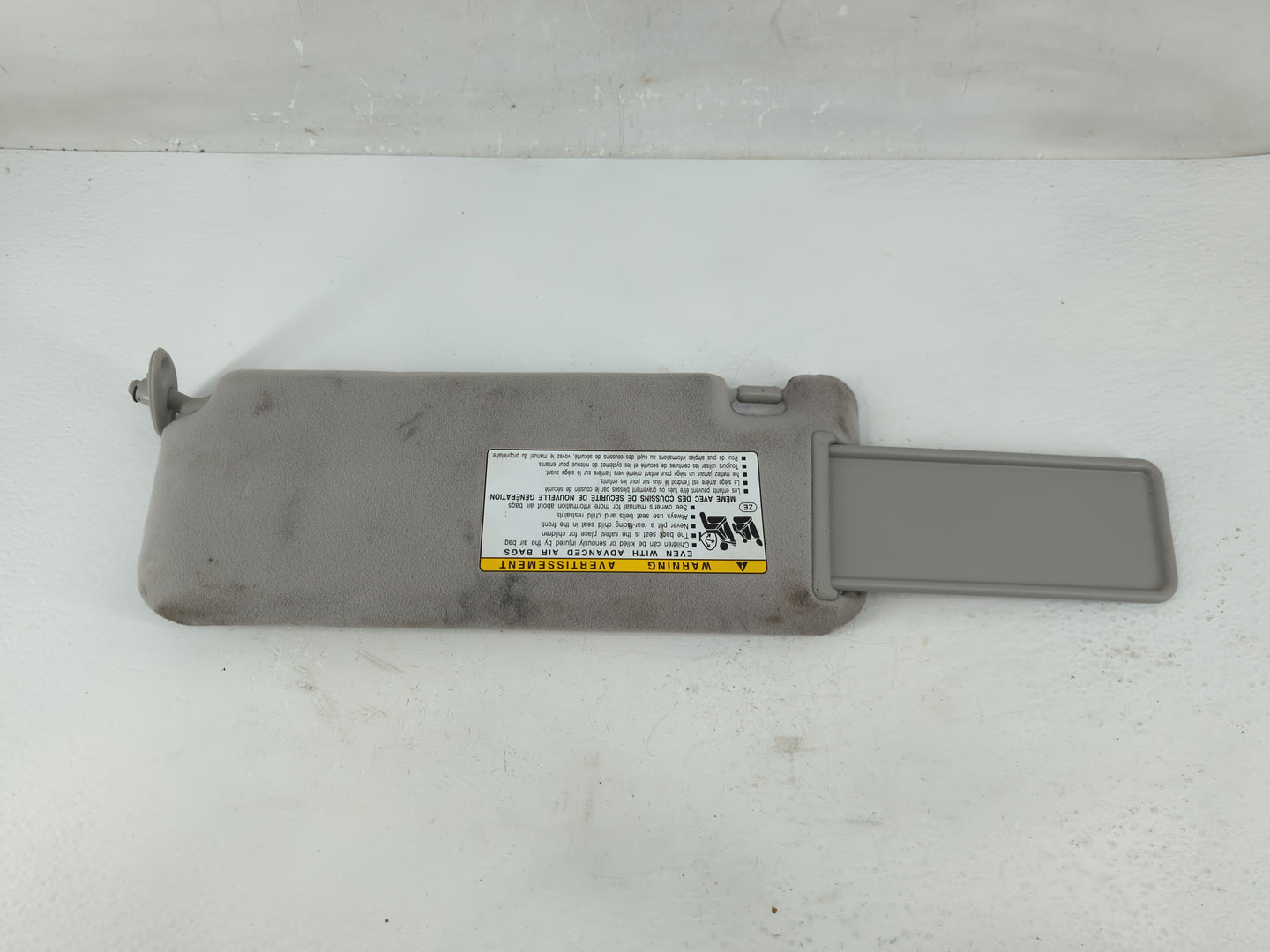 2007-2010 Scion Tc Sun Visor Shade Replacement Passenger Right Mirror Fits Fits 2007 2008 2009 2010 OEM Used Auto Parts - Oe
