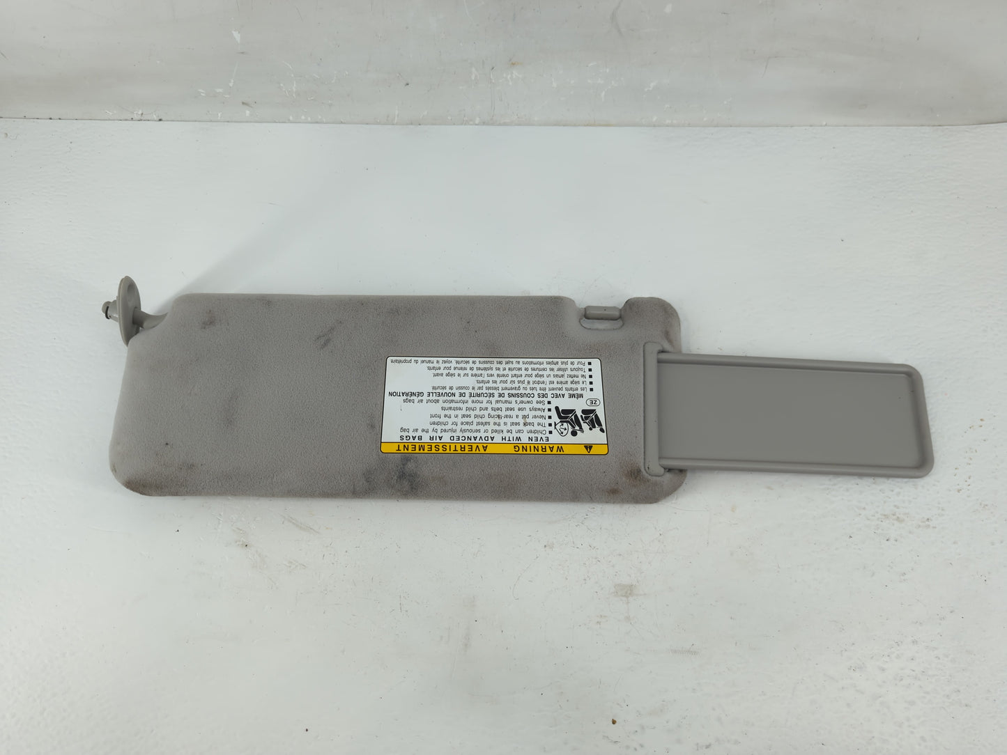 2007-2010 Scion Tc Sun Visor Shade Replacement Passenger Right Mirror Fits Fits 2007 2008 2009 2010 OEM Used Auto Parts - Oe