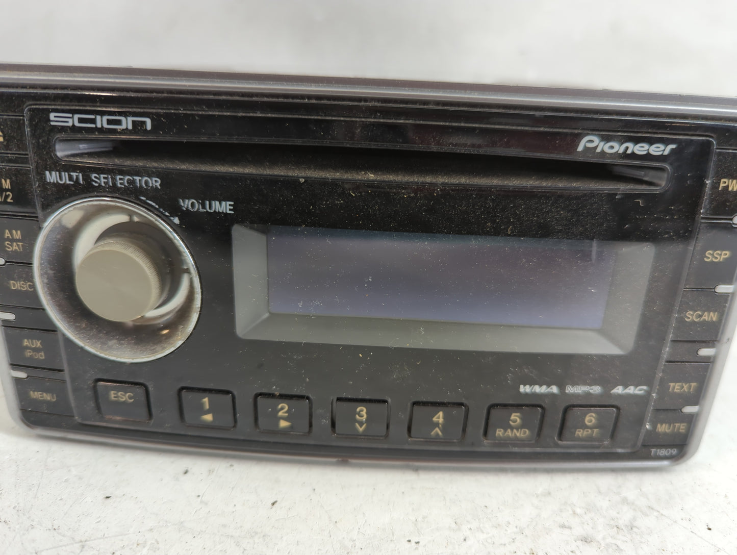2008-2010 Scion Tc Radio AM FM Cd Player Receiver Replacement P/N:PT546-00081 Fits Fits 2008 2009 2010 2011 2012 2013 2014 O