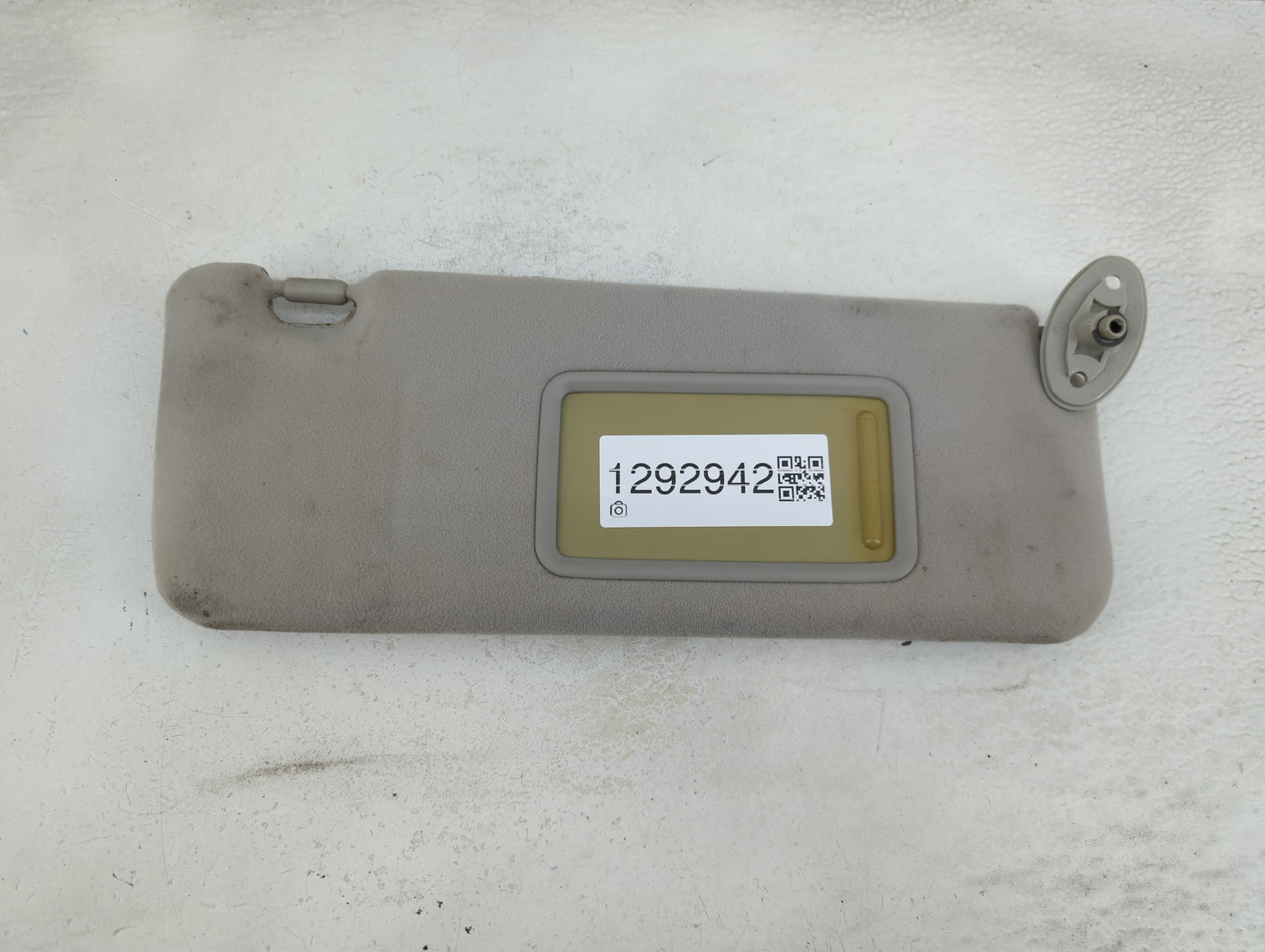 2007-2010 Scion Tc Sun Visor Shade Replacement Passenger Right Mirror Fits Fits 2007 2008 2009 2010 OEM Used Auto Parts - Oe