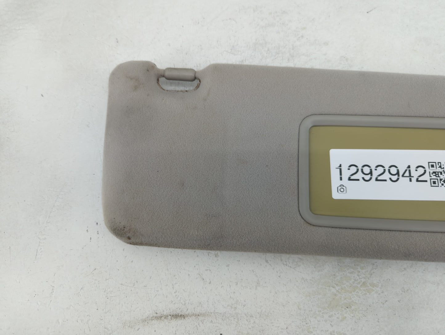 2007-2010 Scion Tc Sun Visor Shade Replacement Passenger Right Mirror Fits Fits 2007 2008 2009 2010 OEM Used Auto Parts - Oe