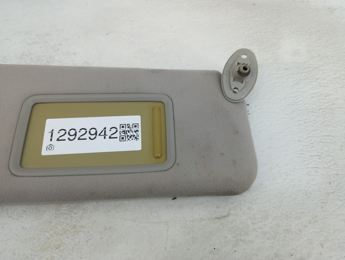 2007-2010 Scion Tc Sun Visor Shade Replacement Passenger Right Mirror Fits Fits 2007 2008 2009 2010 OEM Used Auto Parts - Oe