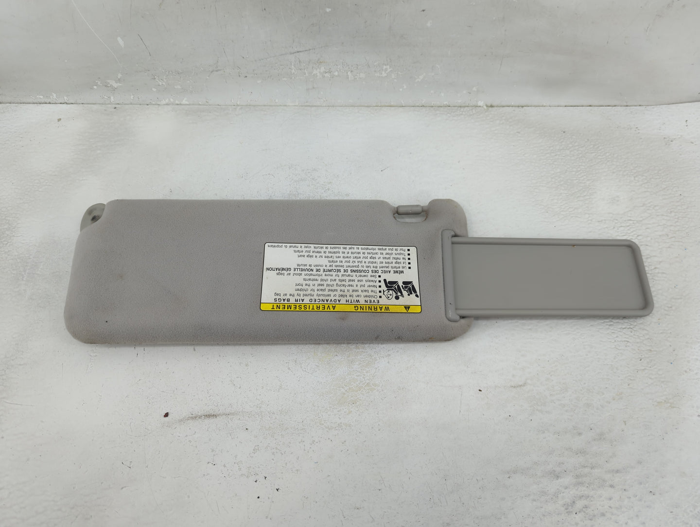 2007-2010 Scion Tc Sun Visor Shade Replacement Passenger Right Mirror Fits Fits 2007 2008 2009 2010 OEM Used Auto Parts - Oe