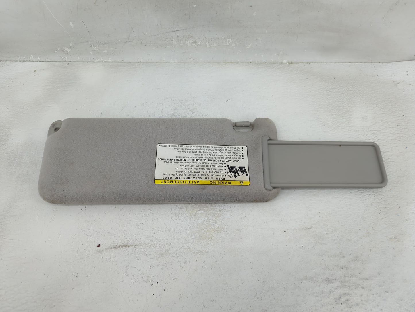 2007-2010 Scion Tc Sun Visor Shade Replacement Passenger Right Mirror Fits Fits 2007 2008 2009 2010 OEM Used Auto Parts - Oe