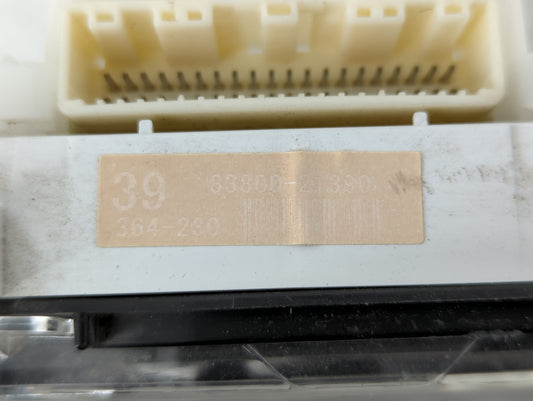 2007-2010 Scion Tc Instrument Cluster Speedometer Gauges P/N:83800-21380 83800-21390 Fits Fits 2007 2008 2009 2010 OEM Used 