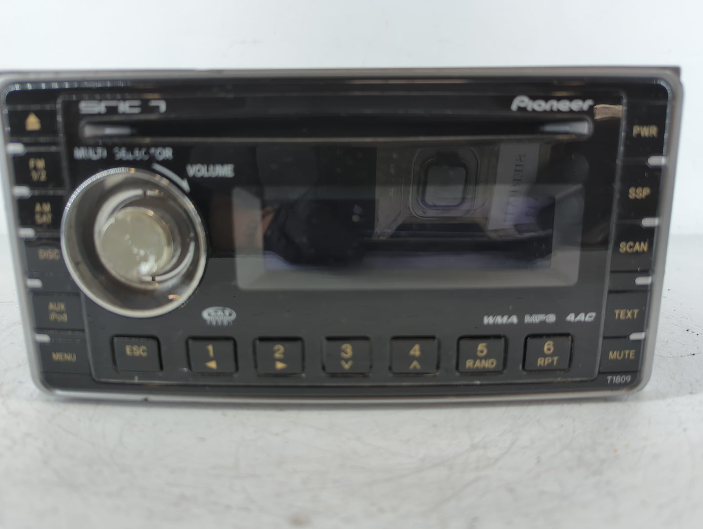 2008-2014 Scion Xb Radio AM FM Cd Player Receiver Replacement P/N:PT546-00081 Fits OEM Used Auto Parts - Oemusedautoparts1.c