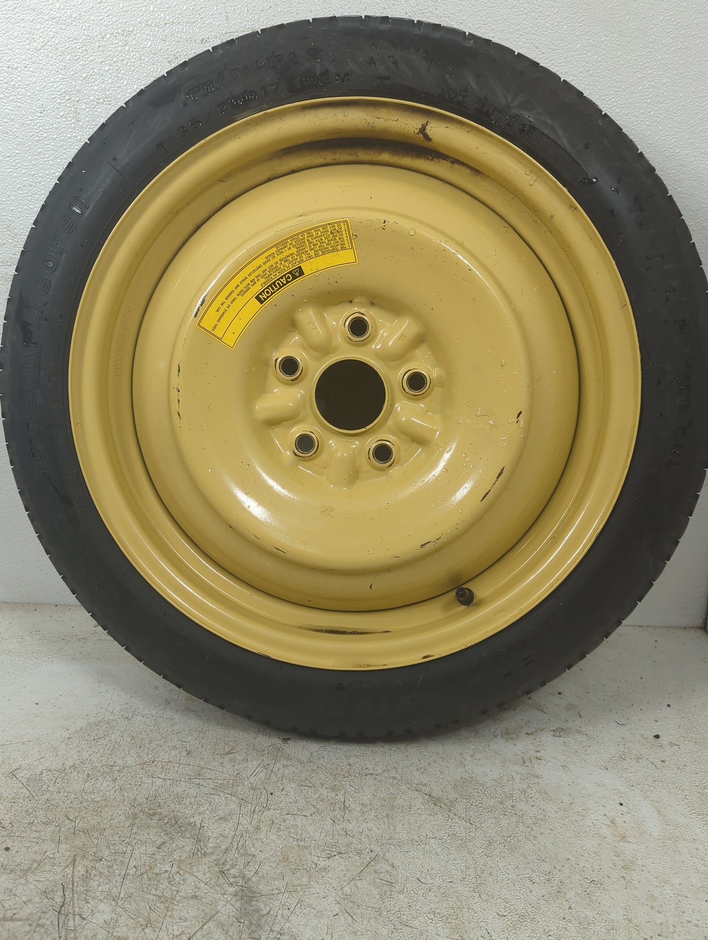 2008 Scion Xb Spare Donut Tire Wheel Rim Oem - Oemusedautoparts1.com