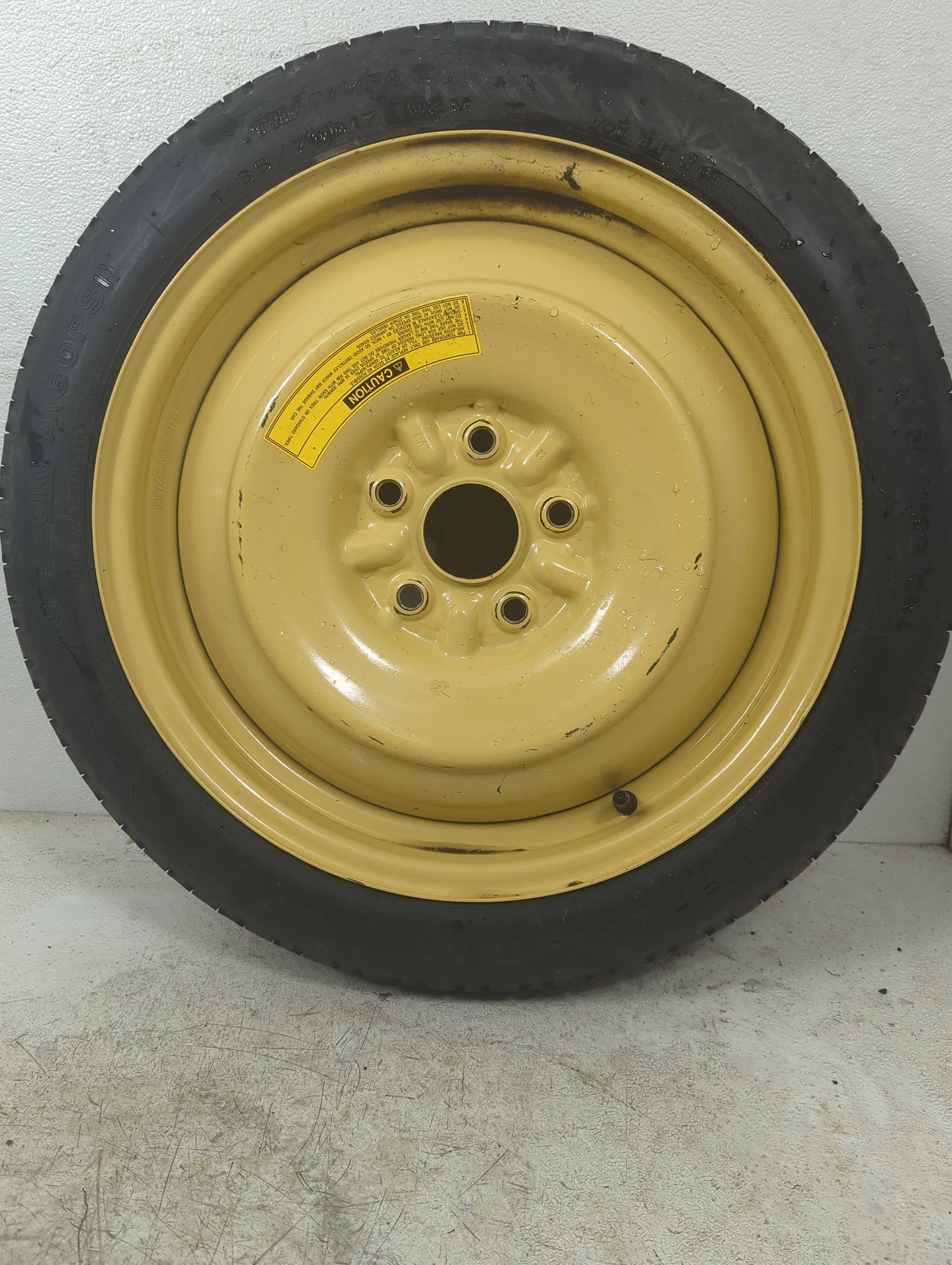 2008 Scion Xb Spare Donut Tire Wheel Rim Oem - Oemusedautoparts1.com