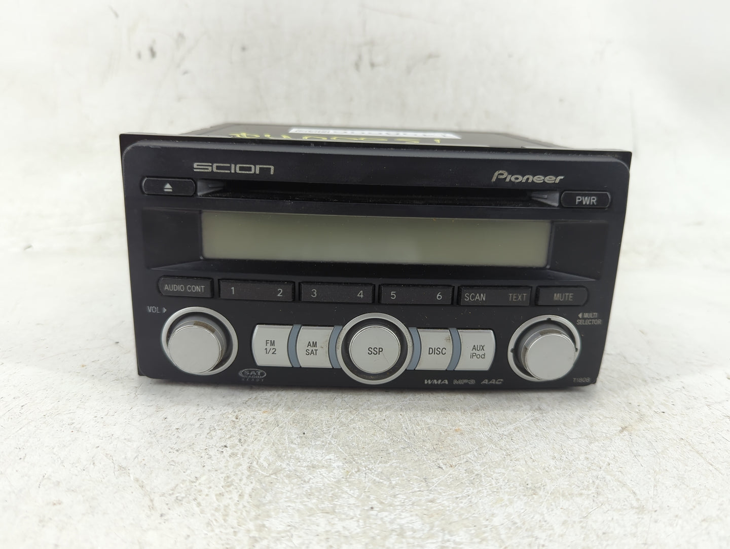 2008-2014 Scion Xb Radio AM FM Cd Player Receiver Replacement P/N:PT546-00080 Fits Fits 2008 2009 2010 2011 2012 2013 2014 O