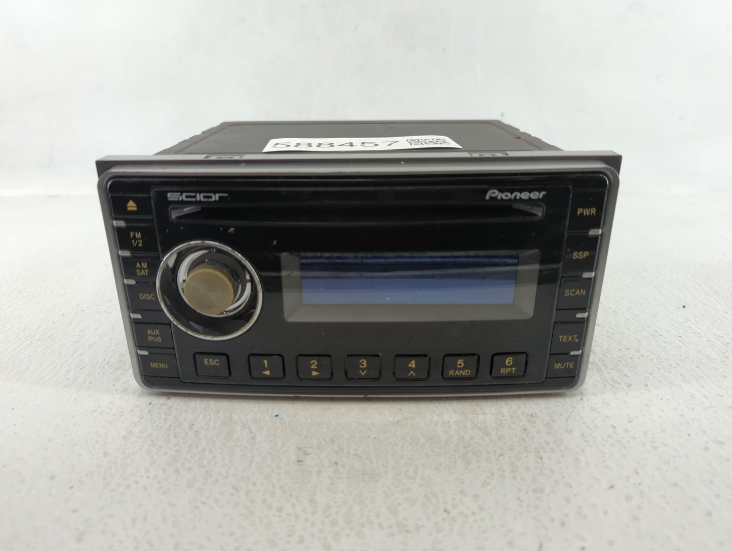 2008-2014 Scion Xb Radio AM FM Cd Player Receiver Replacement P/N:PT546-00081 Fits OEM Used Auto Parts - Oemusedautoparts1.c